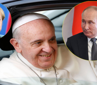 GREŠKA U KORACIMA: Papa Franja citirao Merkelovu Putinovim rečima