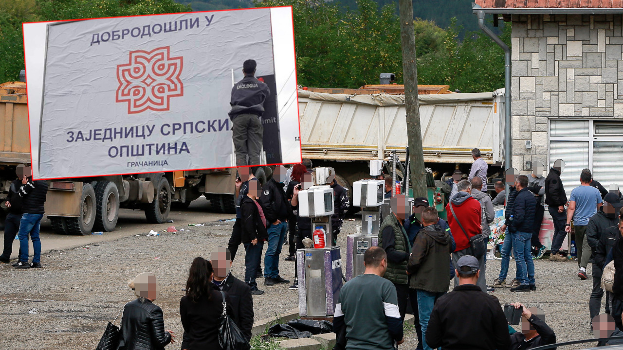 UKLONJEN BILBORD ZSO: Kurti krši Briselski sporazum