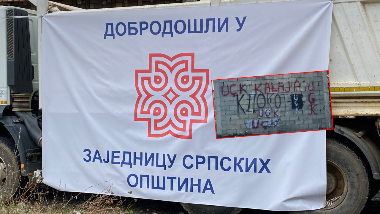 GRAFITI TZV. UČK: Ovo može, a ne dozvoljavaju ZSO