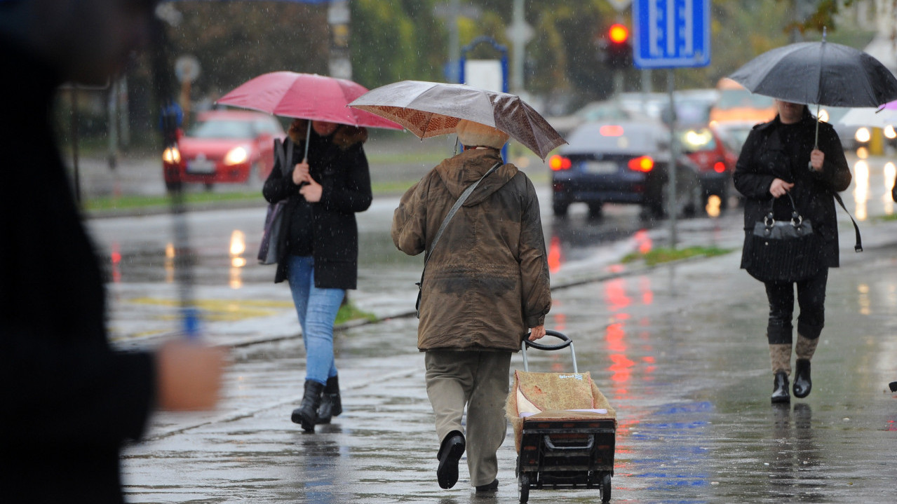 VREMENSKA PROGNOZA ZA DANAS: Kišni jesenji dan