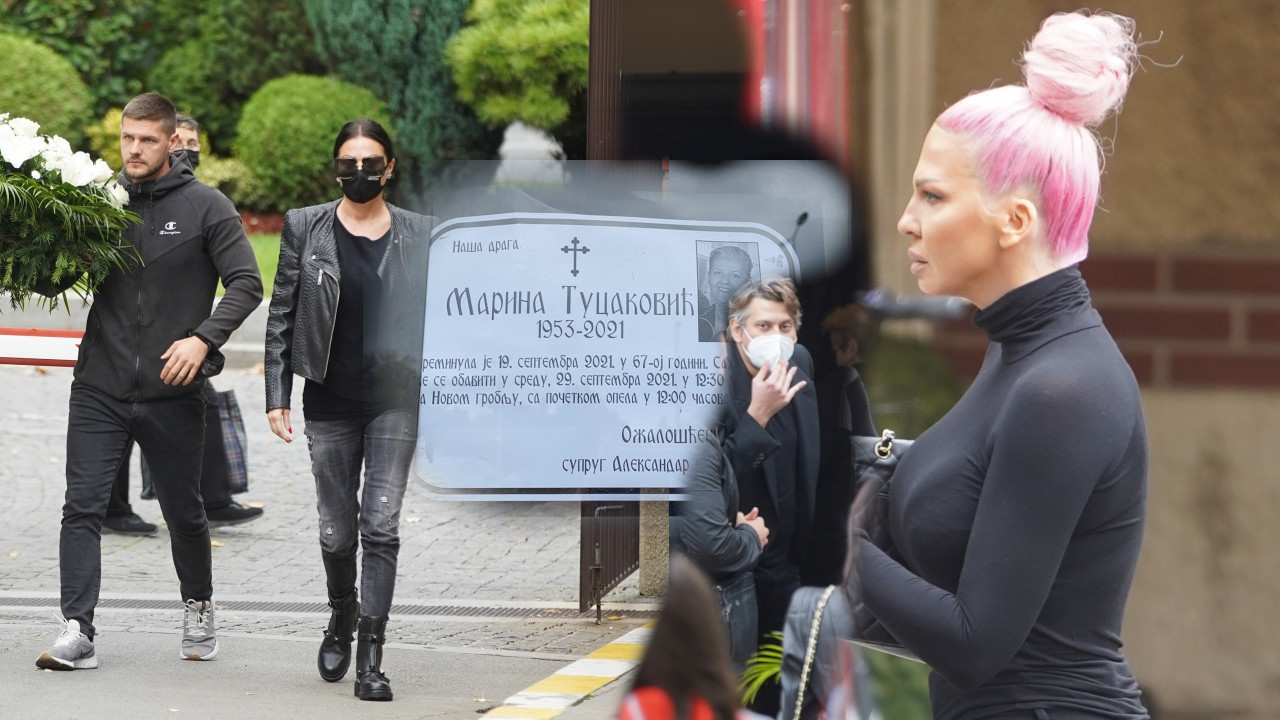 Ceca ćuti, Jelenini otvoreno o skandalu na Marininom pogrebu