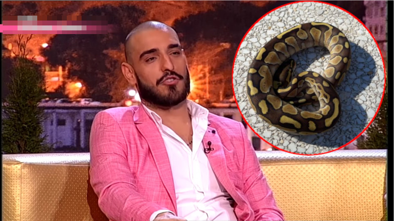 IGRA SE SA ZMIJOM: Darko Lazić ponovo šokira javnost