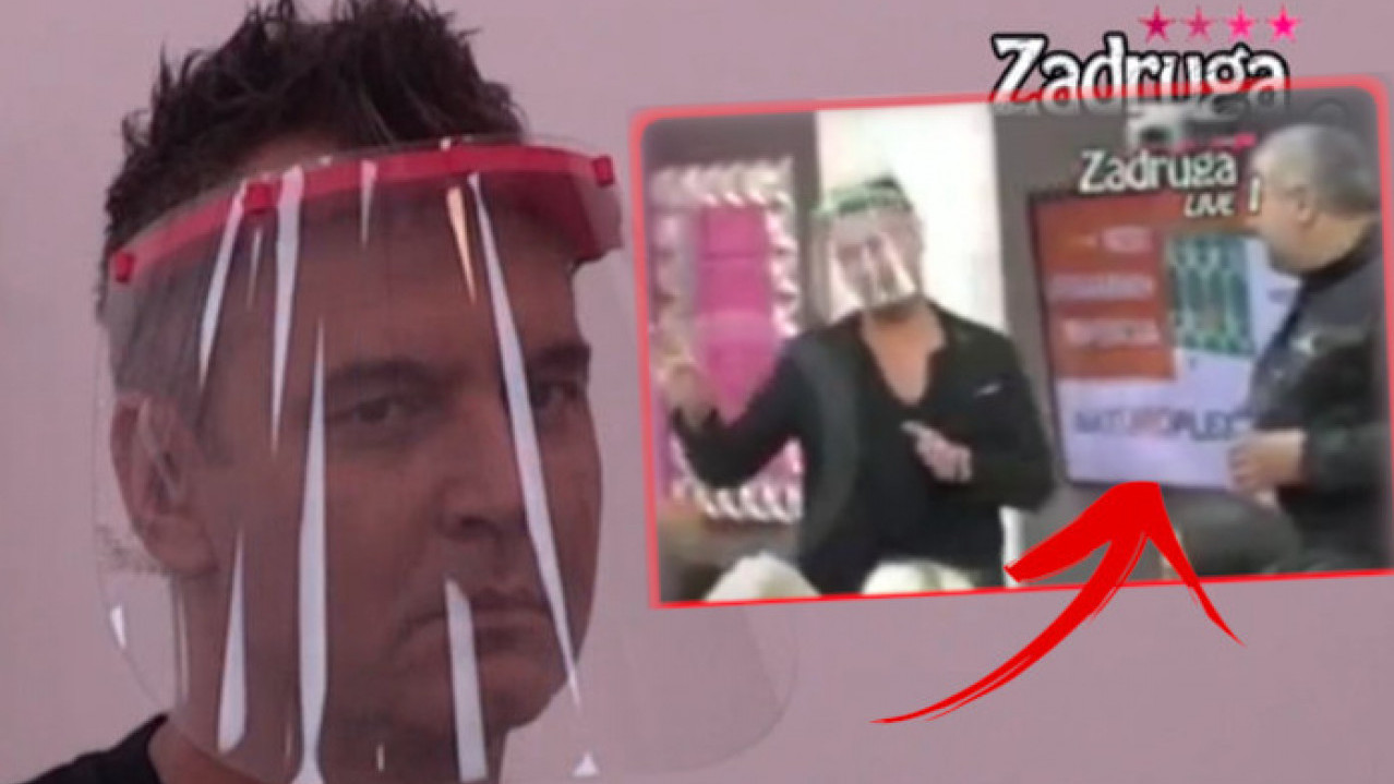 MIKI SPOPAO VODITELJA: Da skineš tu masku! Milan van sebe