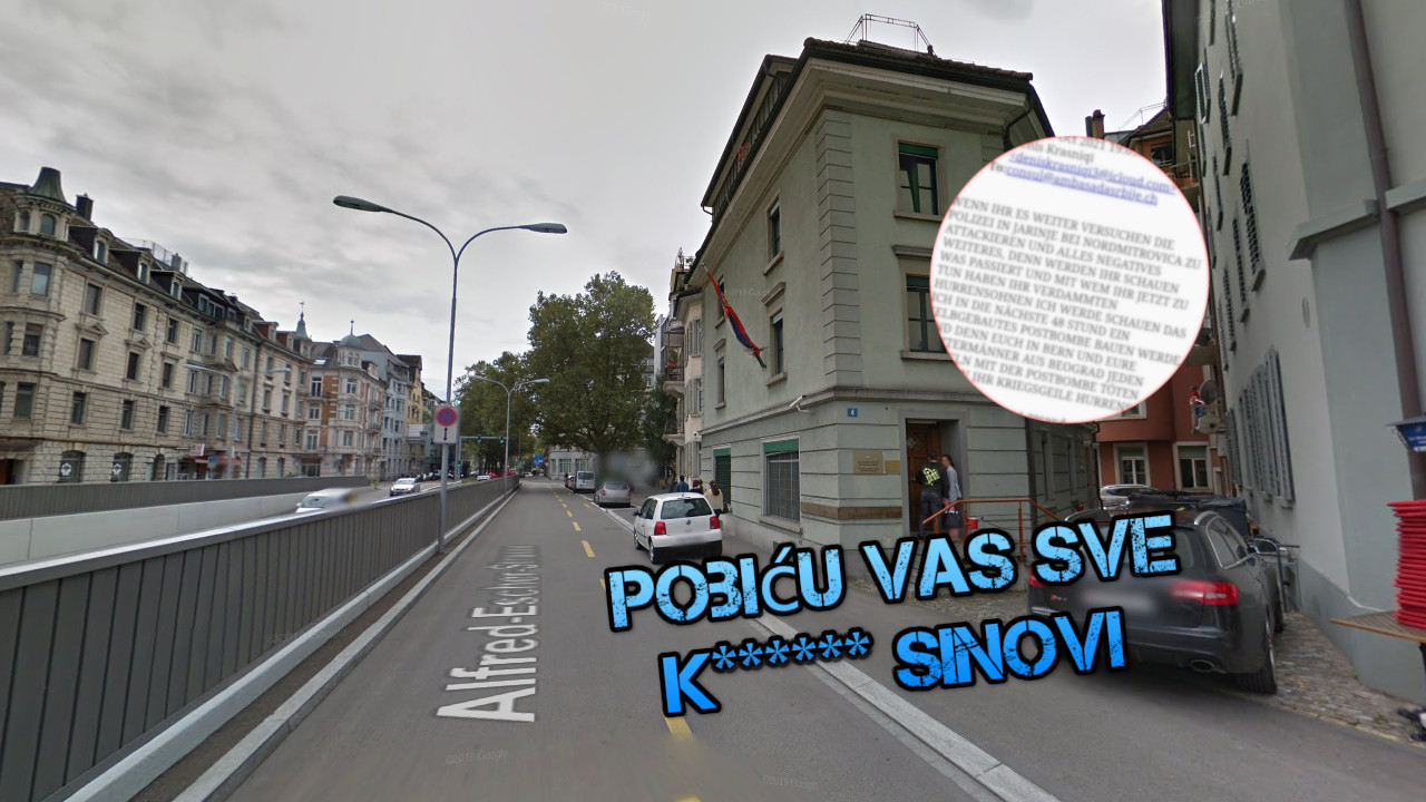 ПОСЛАО НА АДРЕСУ: Албанац прети амбасади Србије БОМБОМ