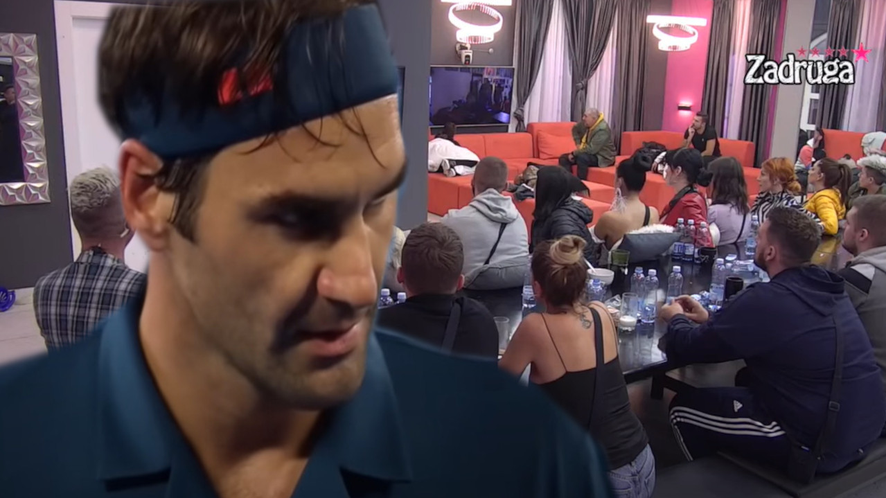 POJAVILA SE SLIKA: Federer trenirao učesnika Zadruge