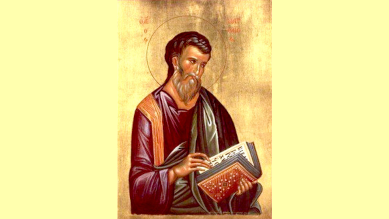 SLAVIMO APOSTOLA I JEVANĐELISTU MATEJA Običaji ovo nalažu