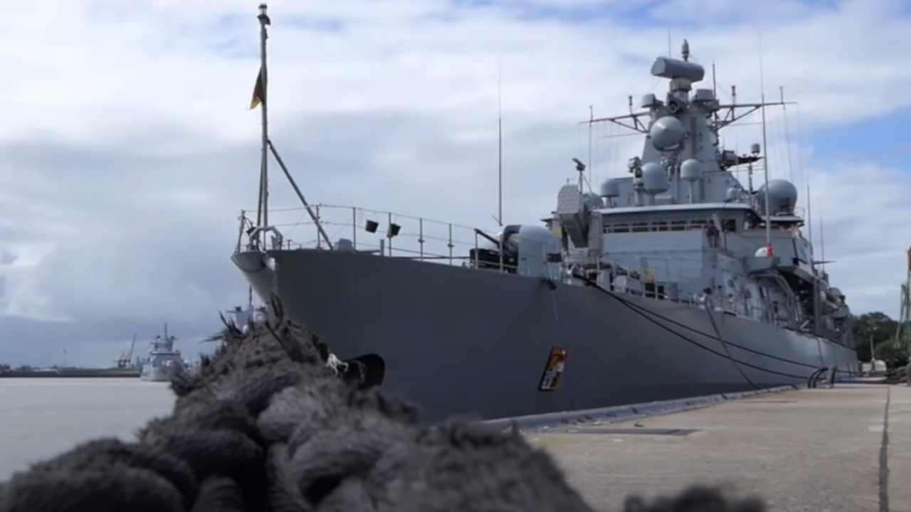 NEMAČKA POJAČAVA VOJNO PRISUSTVO: Vojni brod blizu Kine