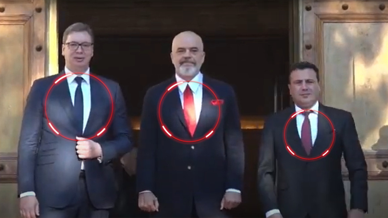 ВУЧИЋ, РАМА И ЗАЕВ: Какву поруку носе боје њихових кравата?