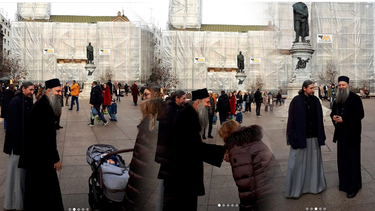 PATRIJARH POSETIO ZAGREB: Dočekao ga verni narod