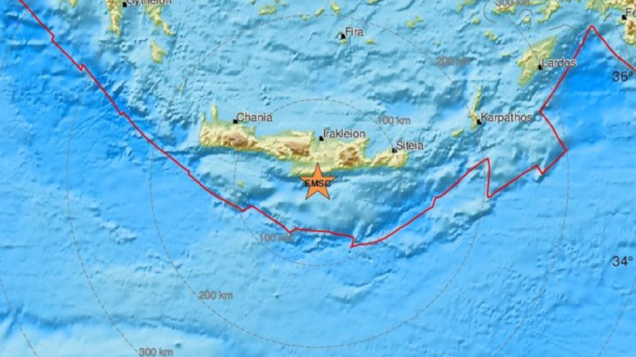 ЈОШ ЈЕДАН ЗЕМЉОТРЕС: Тресао се Крит