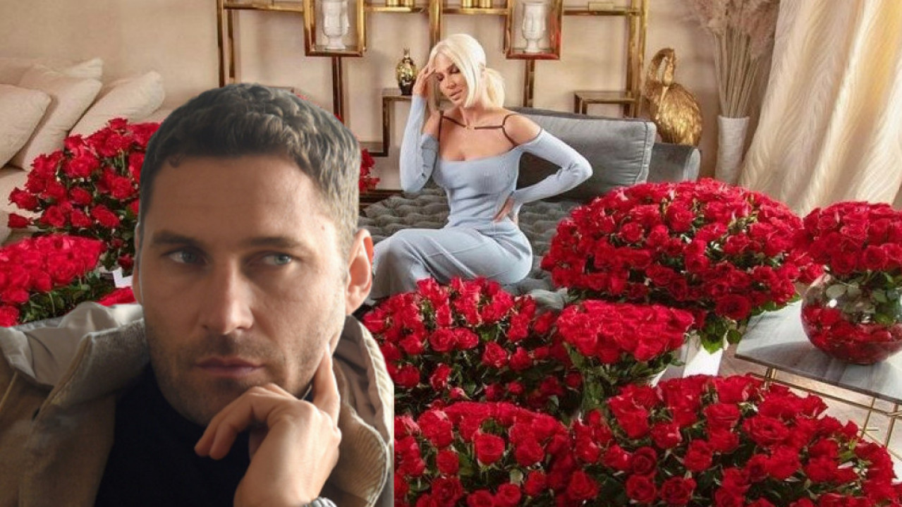 ДУШКО ЈЕ ПОСЛАО РУЖЕ! Карлеуша објавила снимак - романтика