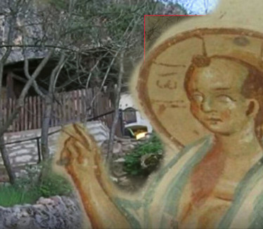"ЋЕЛАВИ ИСУС" Тајна фреске у пећинској цркви на Ст. планини