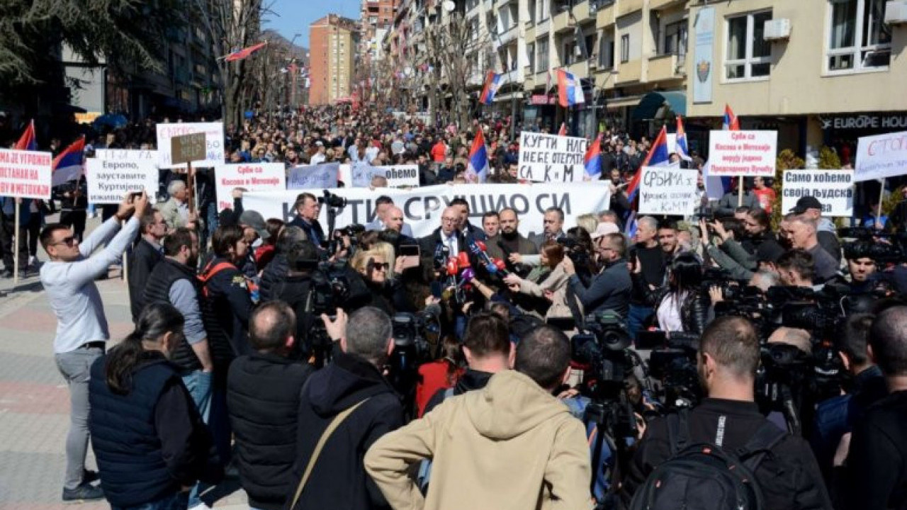 NAJMASOVNIJI PROTESTI SRBA NA KIM: "Kurti srušio sve" (FOTO)