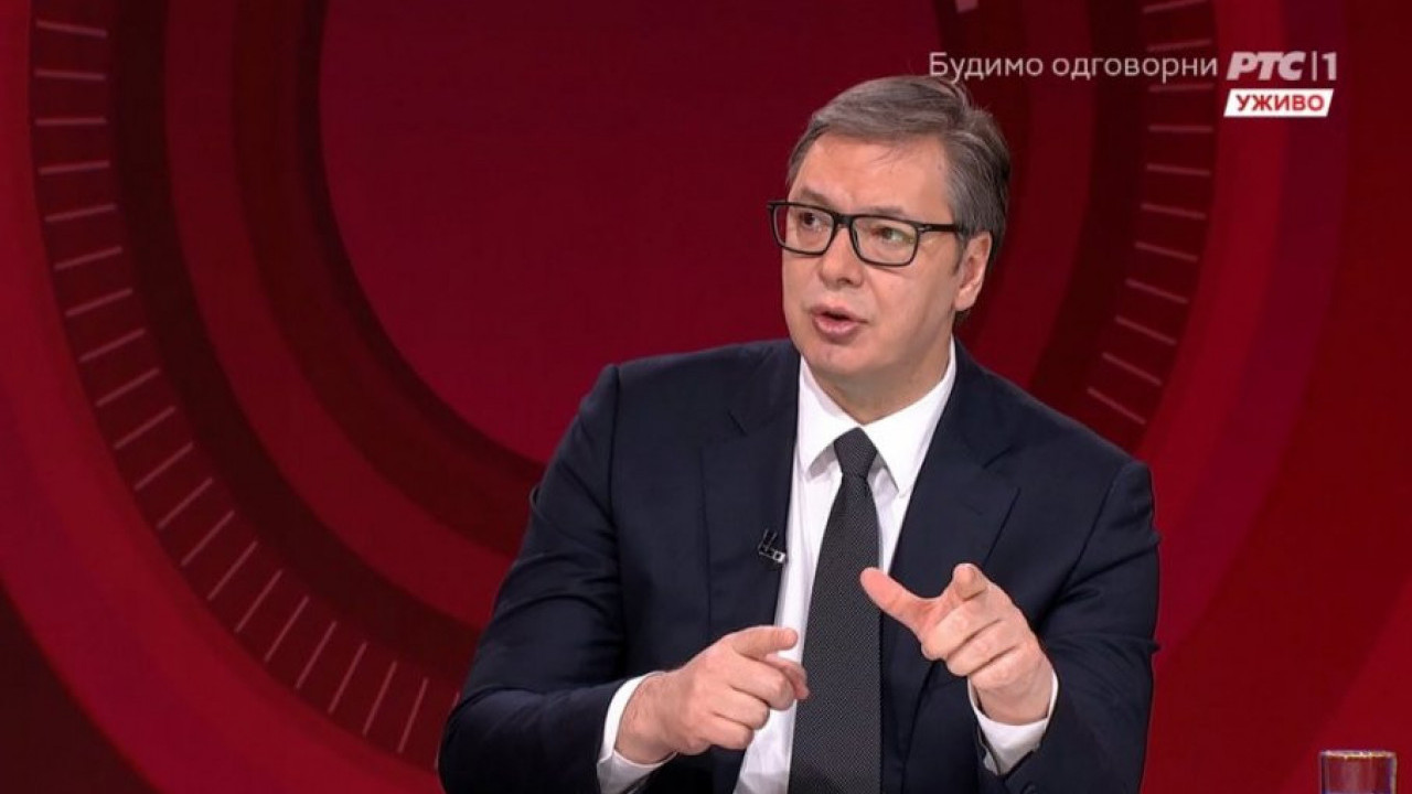 VUČIĆ NA RTS: Srbija nije politički neutralna