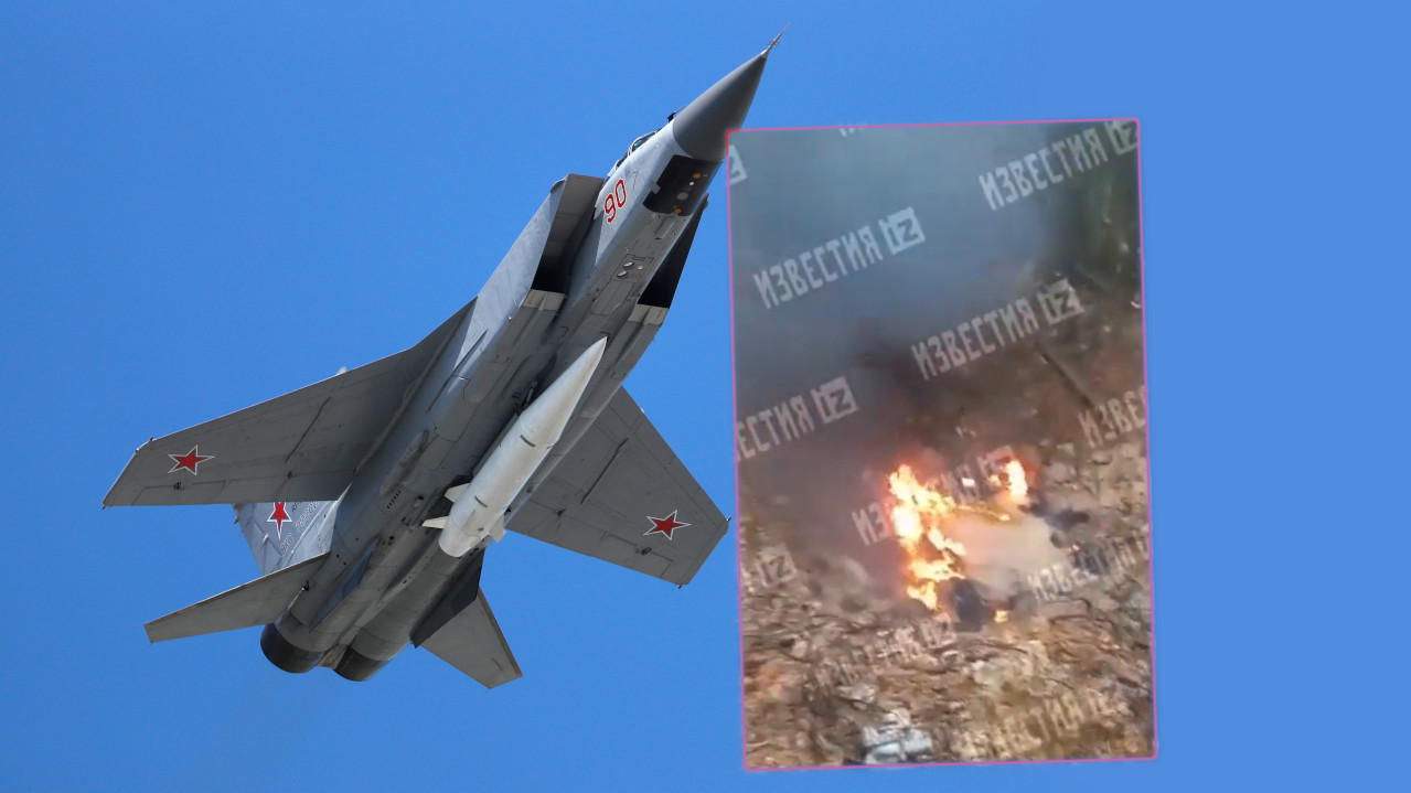 VIDITE SNIMAK: Srušio se ruski MIG-31 blizu Lenjingrada