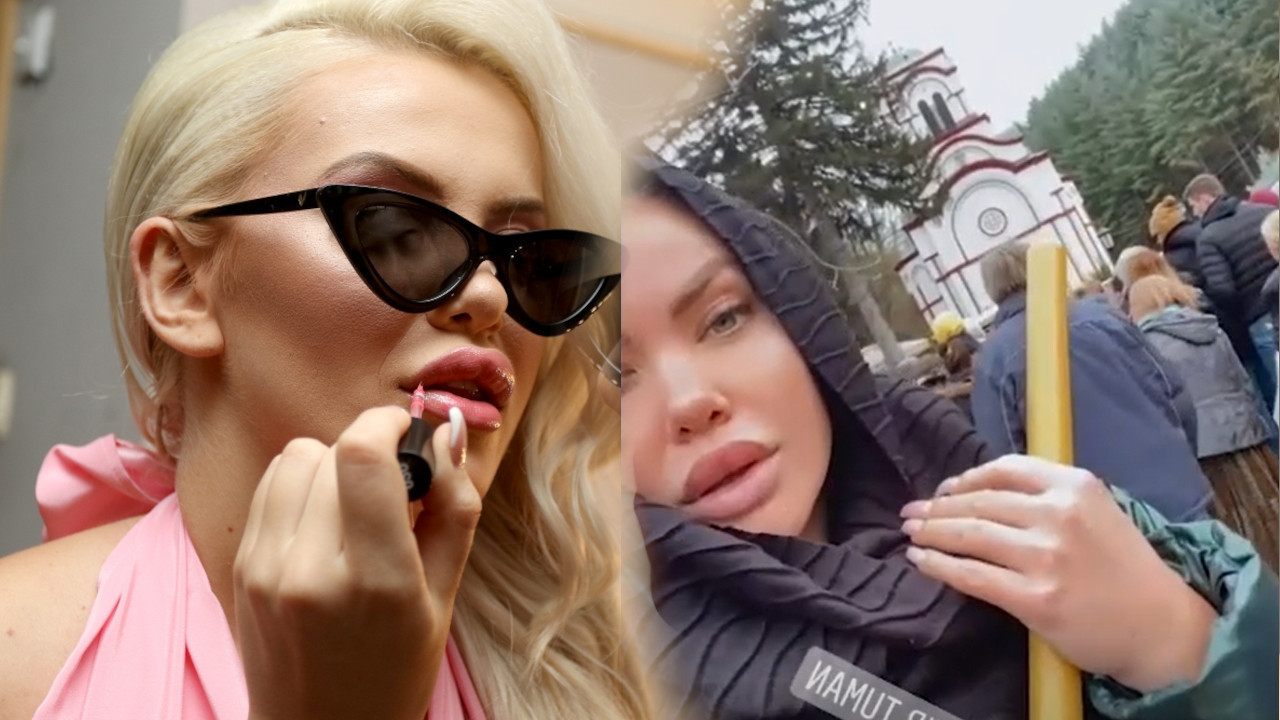 Posle afere, Sanja Stanković završila u manastiru