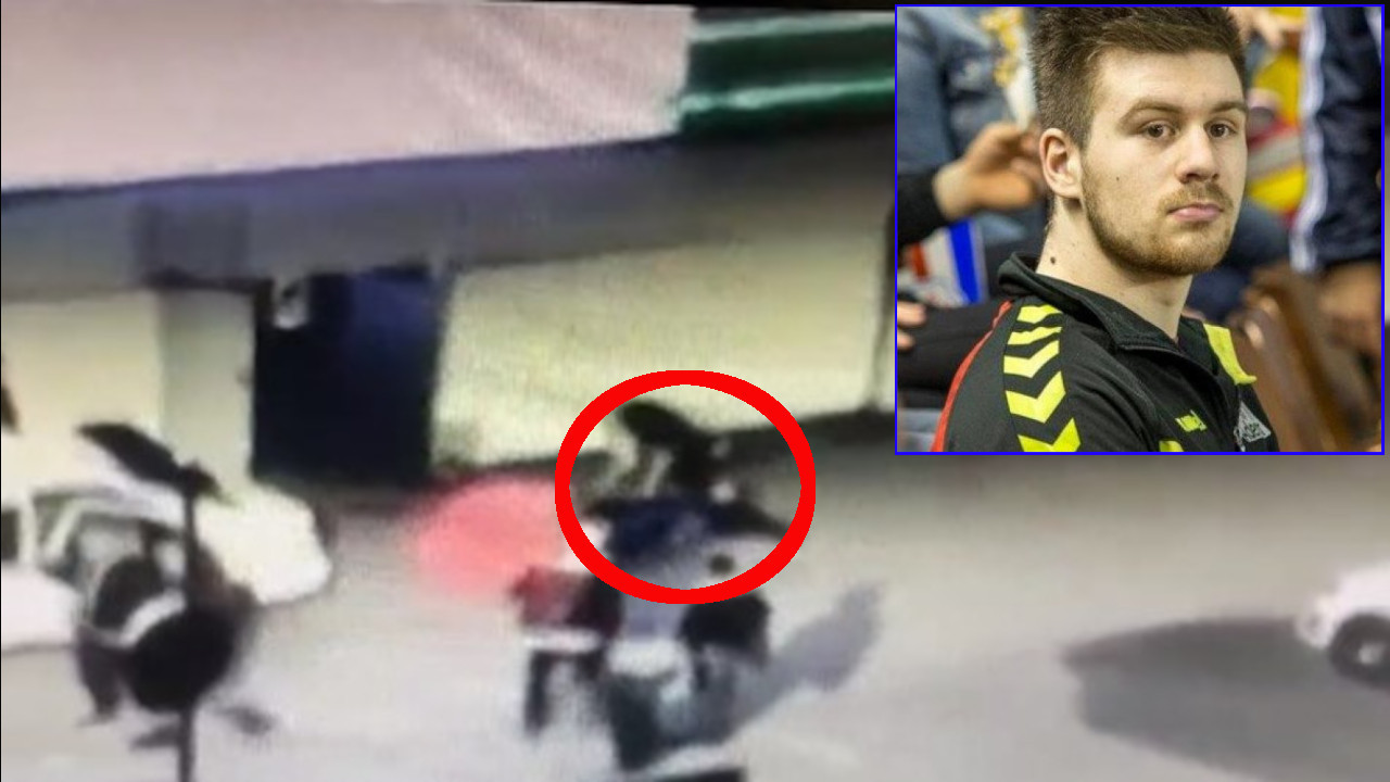 УЗНЕМИРУЈУЋЕ: Снимак убиства хрватског рукометаша