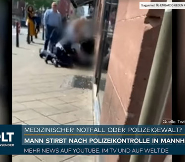 ПРЕМИНУО ХРВАТ: Бруталност немачке полиције (ВИДЕО)