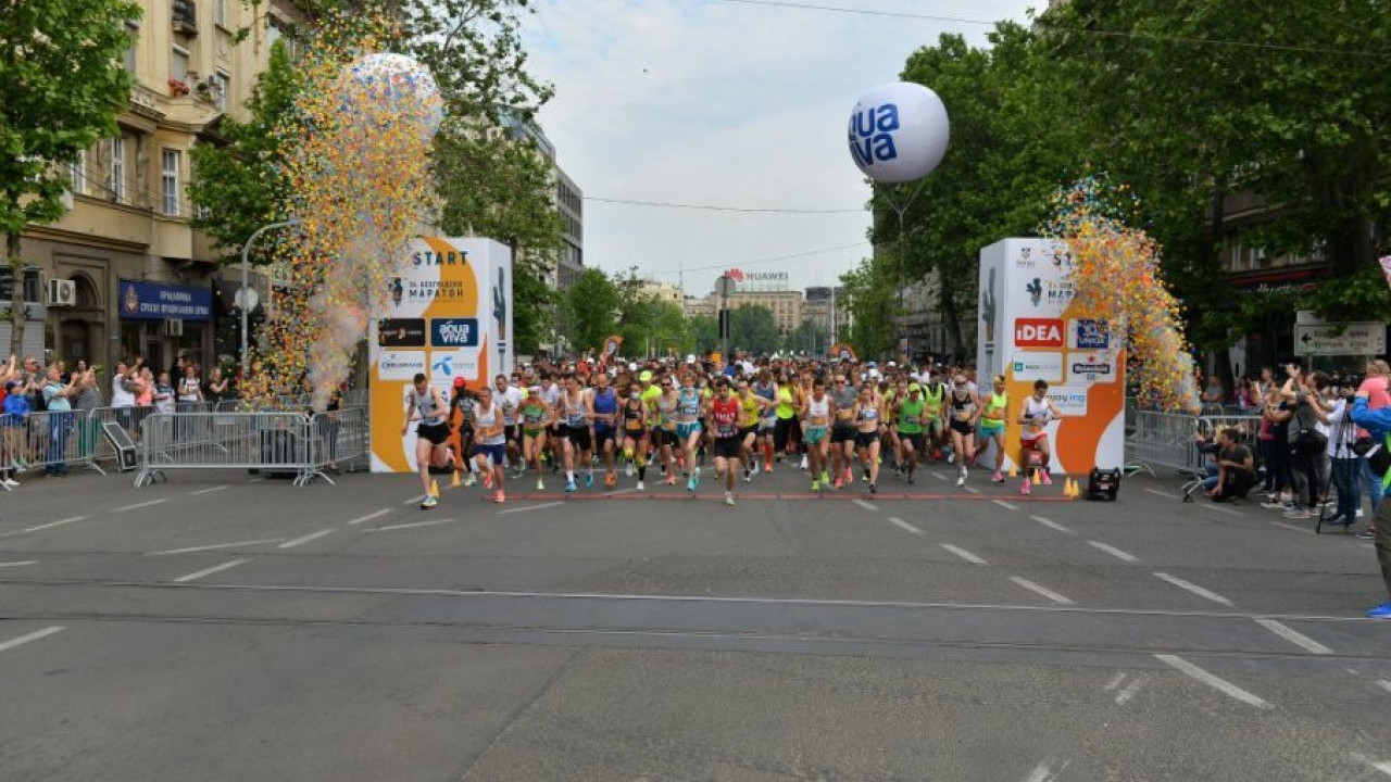 35. BEOGRADSKI MARATON: Trka počela tačno u 8