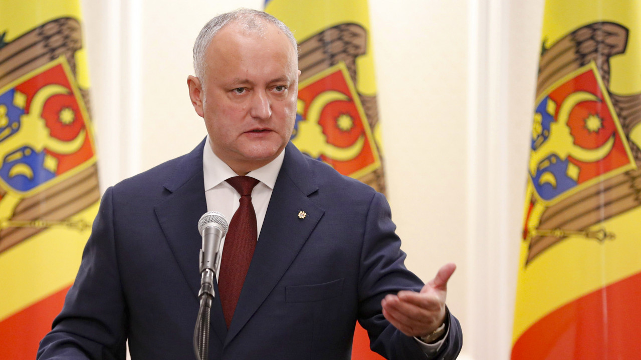 ИЗА РЕШЕТАКА: Бившем председнику Молдавије одређен притвор