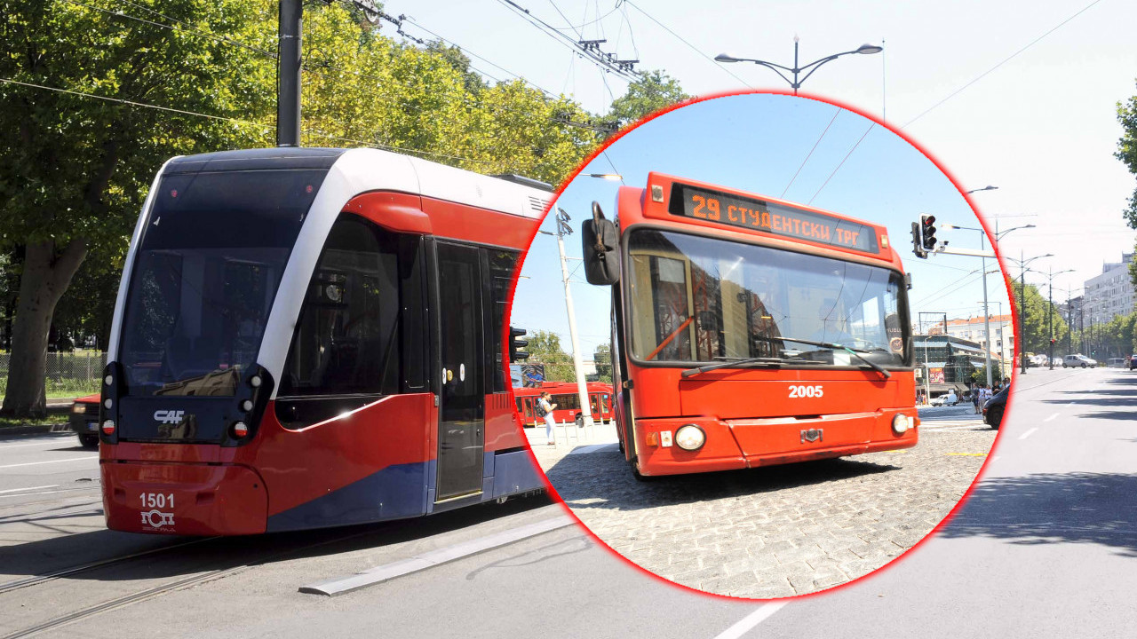 ZBOG KVARA NA KONTAKTNOJ MREŽI: Izmene u gradskom prevozu
