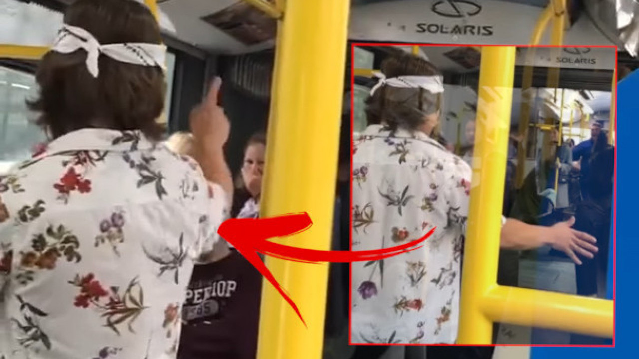 LJudi su u gradskom busu zbog njega PLAKALI OD SMEHA (VIDEO)