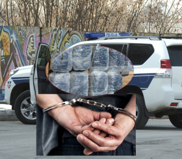 АКЦИЈА БЕОГРАДСКЕ ПОЛИЦИЈЕ: Ухапшен са већом количином дроге