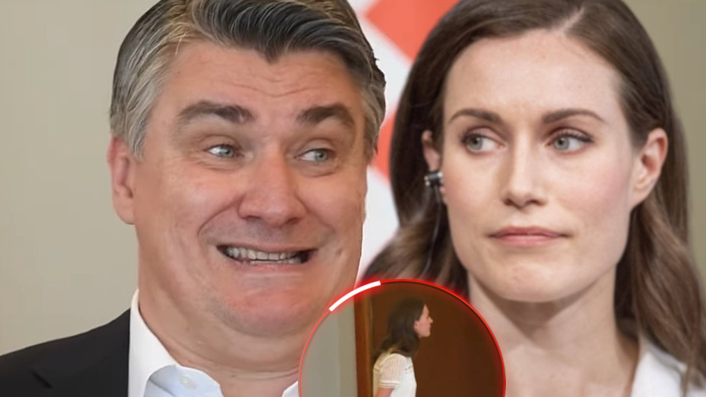 HIT SNIMAK: Milanović kasnio, Marin razgledala slike (VIDEO)