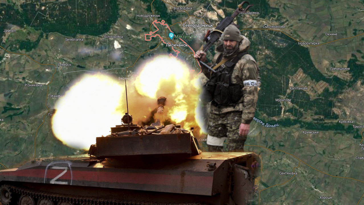 ПАД ЛИСИЧАНСКА Борац ЛНР: "Украјинци оставили тенкове"