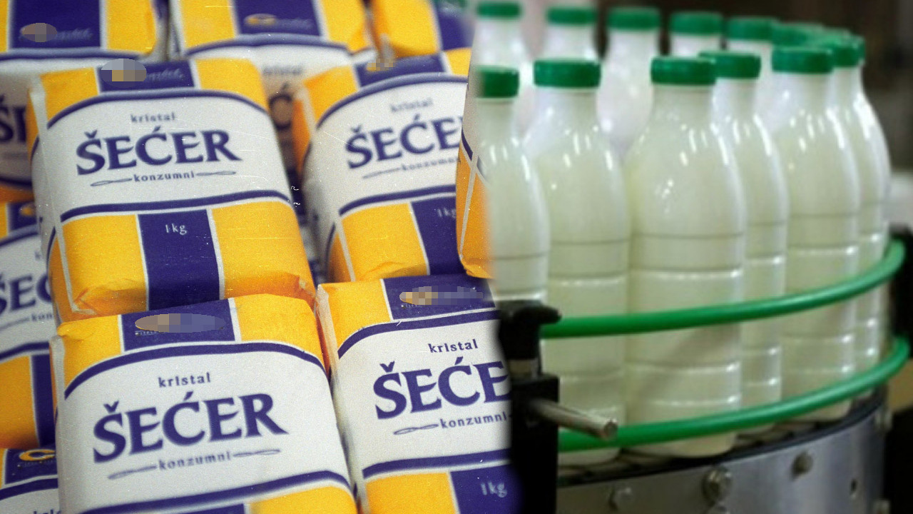 NOVA UREDBA: Evo koje su maksimalne cene šećera i mleka