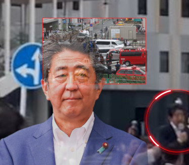ПОГЛЕДАЈТЕ СНИМАК: Убиство бившег јапанског премијера