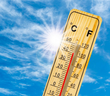 ВРЕМЕ ДАНАС: Сунчано и веома топло, температура до 36 °C