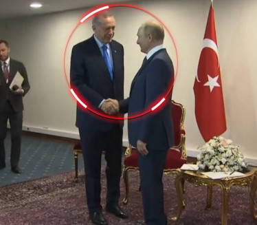 PRVI SNIMCI: Pogledajte susret Putina i Erdogana (VIDEO)