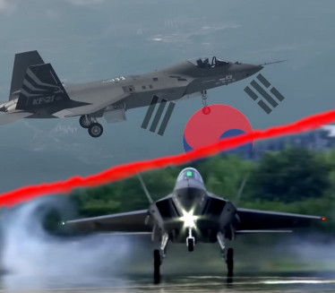 СНИМАК ПРВОГ ЛЕТА: Суперсонични авион КФ-21 из Јужне Кореје