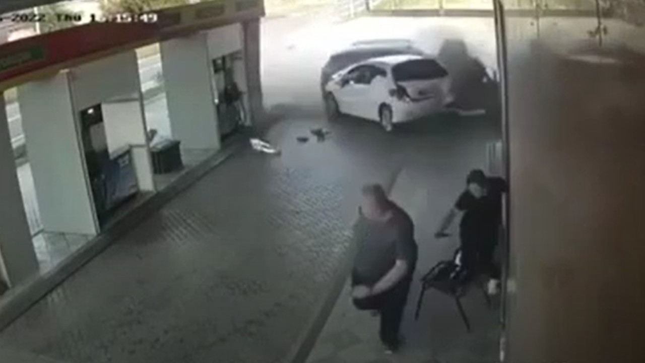 ZA DLAKU IZBEGNUTA TRAGEDIJA: Nesreća na benzinskoj pumpi