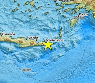 ТРЕСЛА СЕ ГРЧКА: Снажан земљотрес погодио Крит