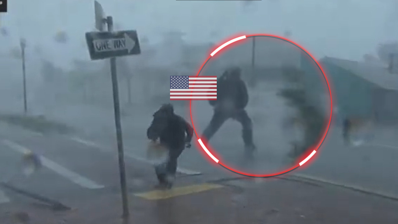 ХАОС У САД: Репортера покосила грана током урагана (ВИДЕО)