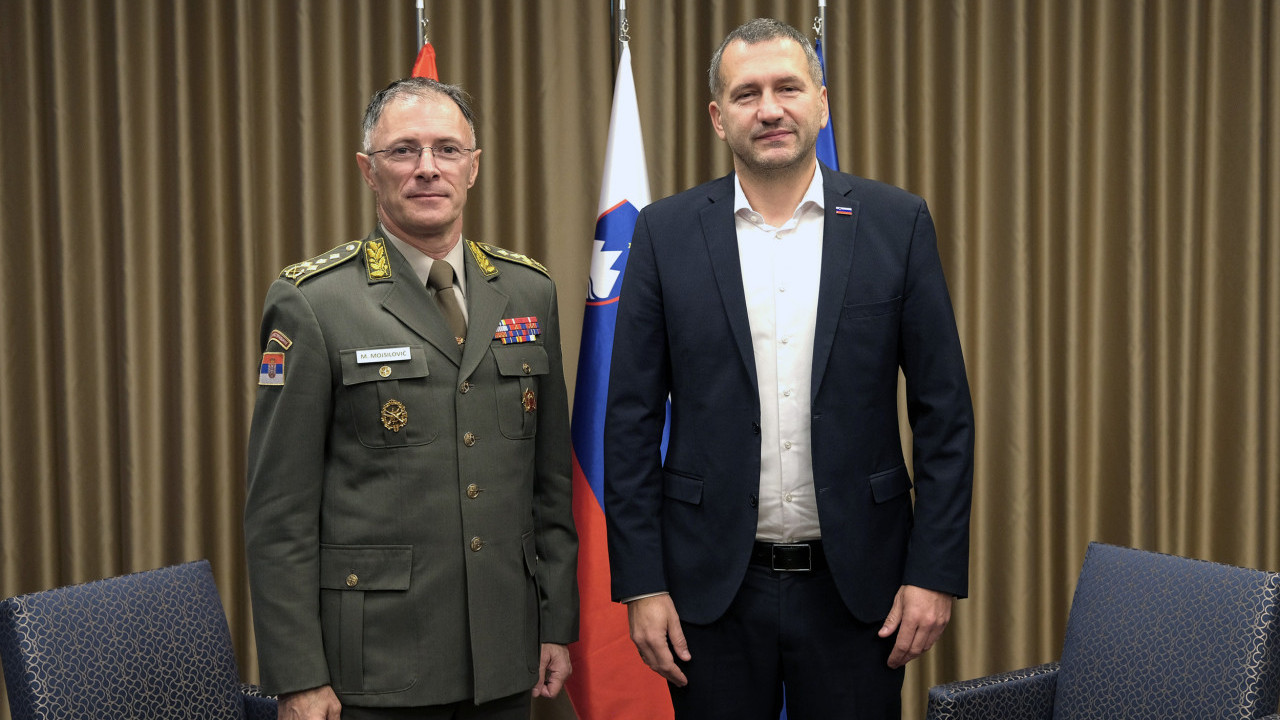 NAČELNIK GENERALŠTABA U SLOVENIJI: Saradnja u oblasti odbrane