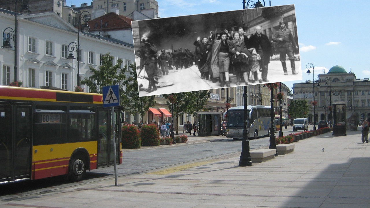 Osvanuli nacistički simboli širom Varšave - KAO 1940.