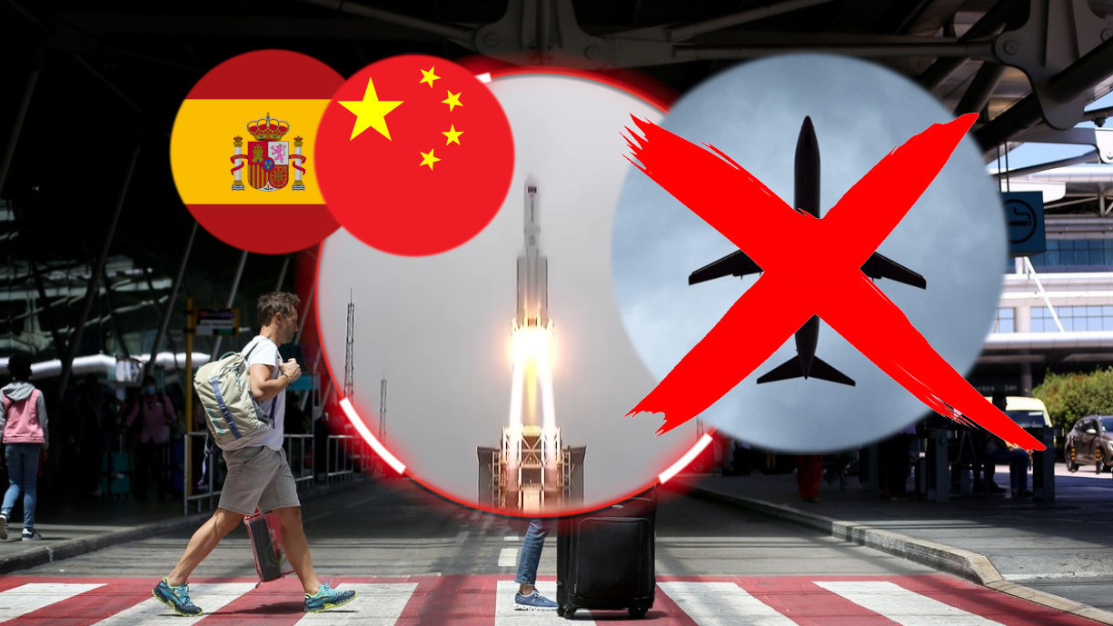 PANIKA U ŠPANIJI: Zbog kineske rakete zatvoreni aerodromi