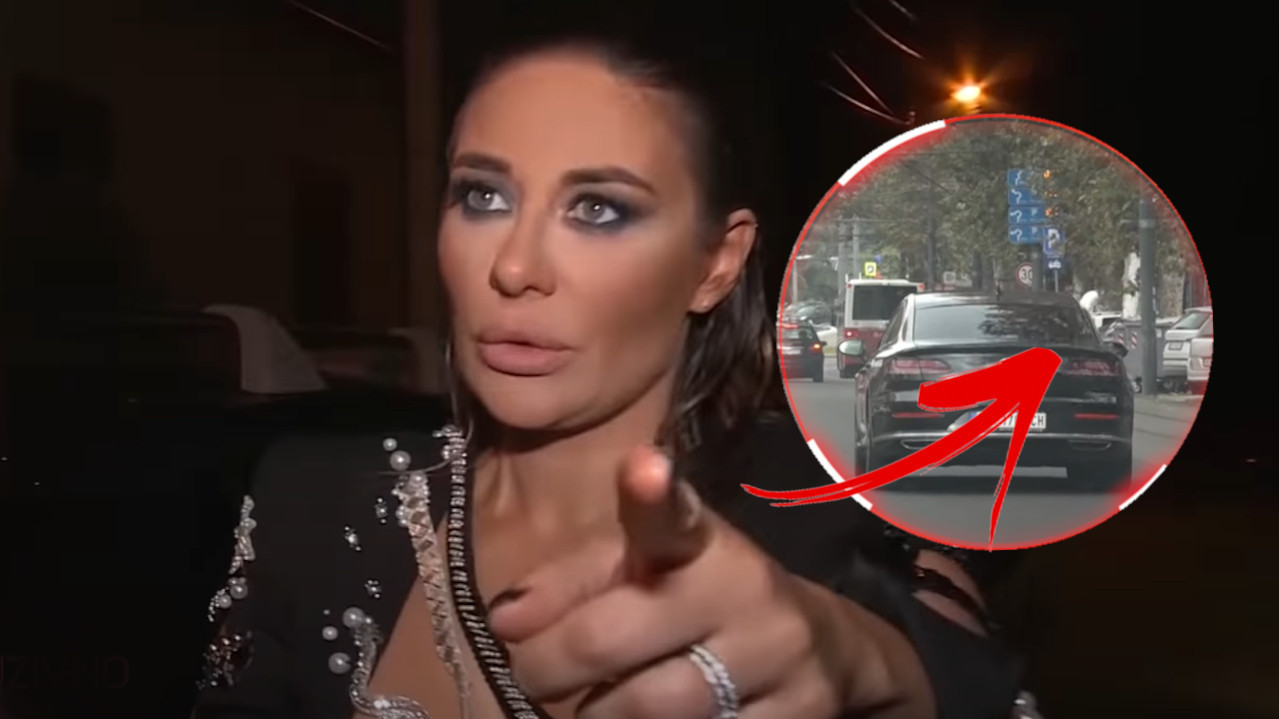 БАХАТА! Ана Николић пуши и избацује ноге кроз прозор таксија