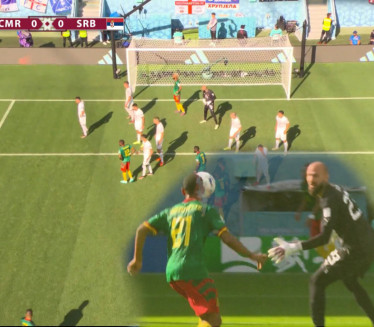 ВЕЛИКА ГРЕШКА: Видите како је Камерун повео против Србије