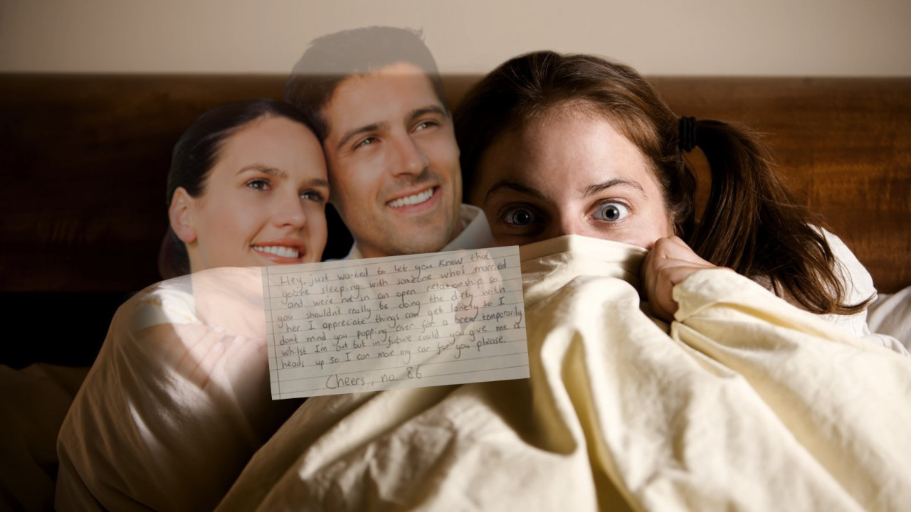 Затекао жену са љубавником, па им оставио ХИТ ПОРУКУ