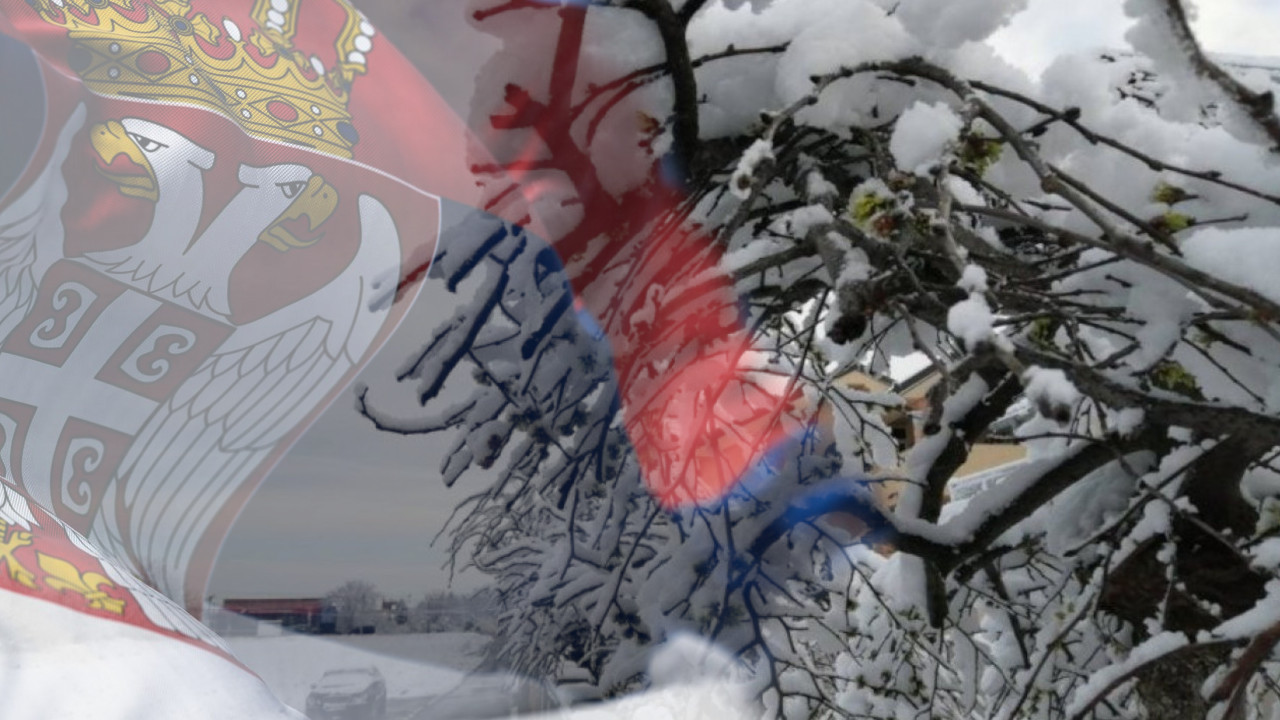 ЗАБЕЛЕЛА СЕ СРБИЈА: Снежни покривач покрио делове земље!