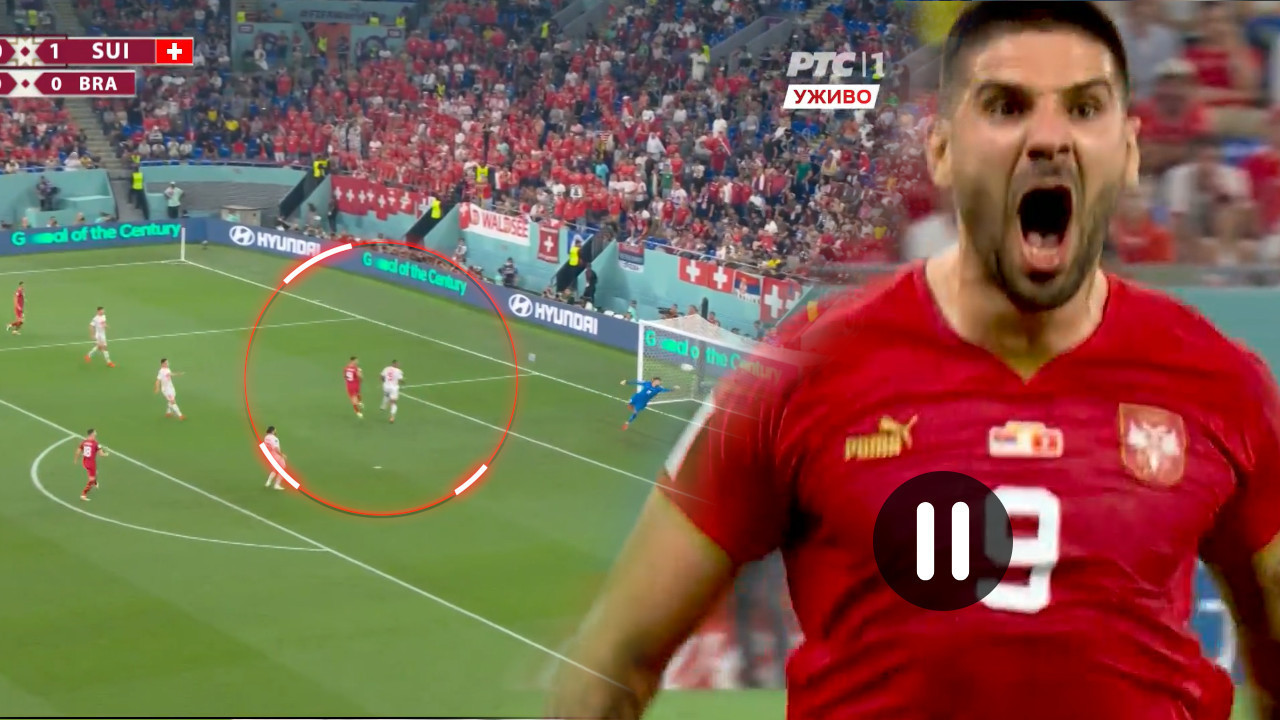 МИТРОГОЛ НЕБЕСКИ: Видите како је Србија изједначила (ВИДЕО)