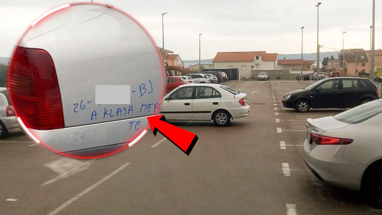 PORUKA ZA NEVERICU: Neprijatno iznenađenje na parkingu