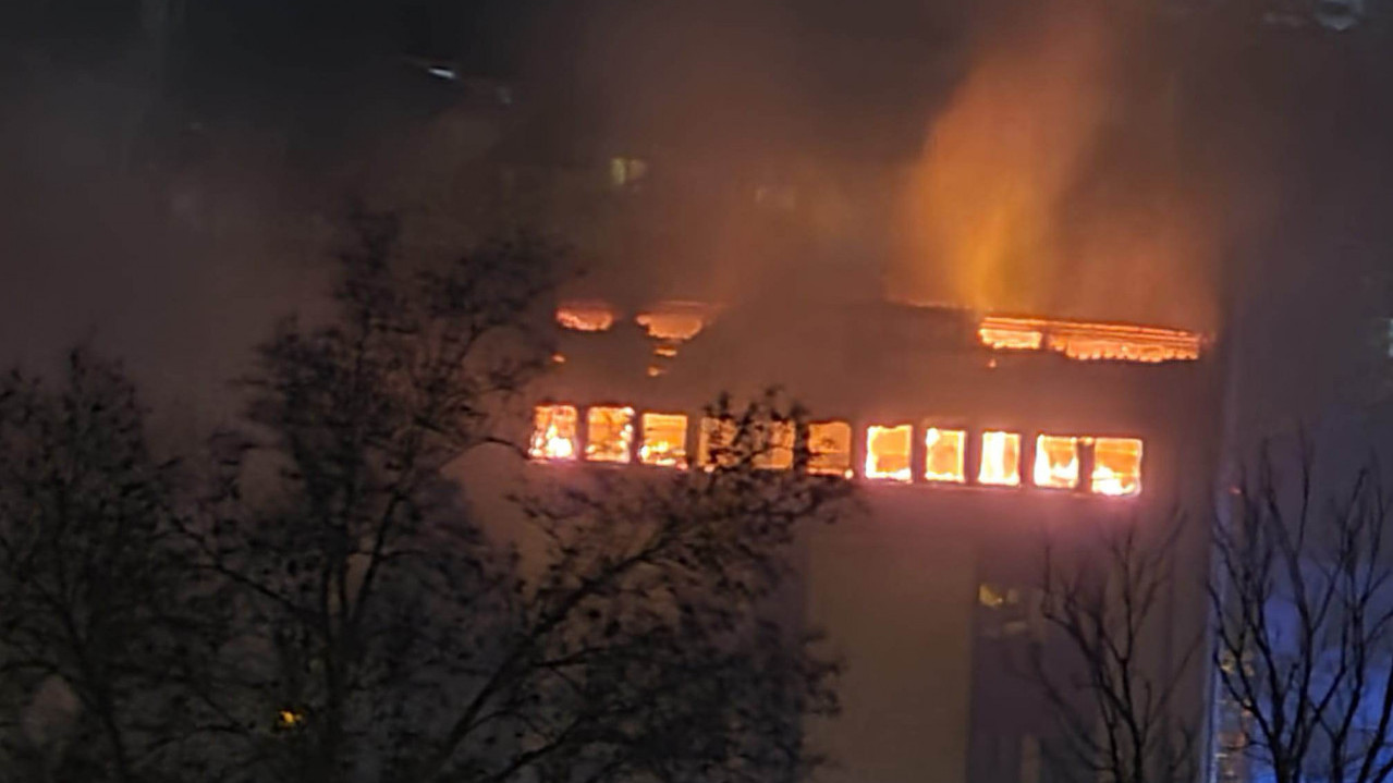PONOVO GORI "SUTJESKA": Požar u Bulevaru despota Stefana