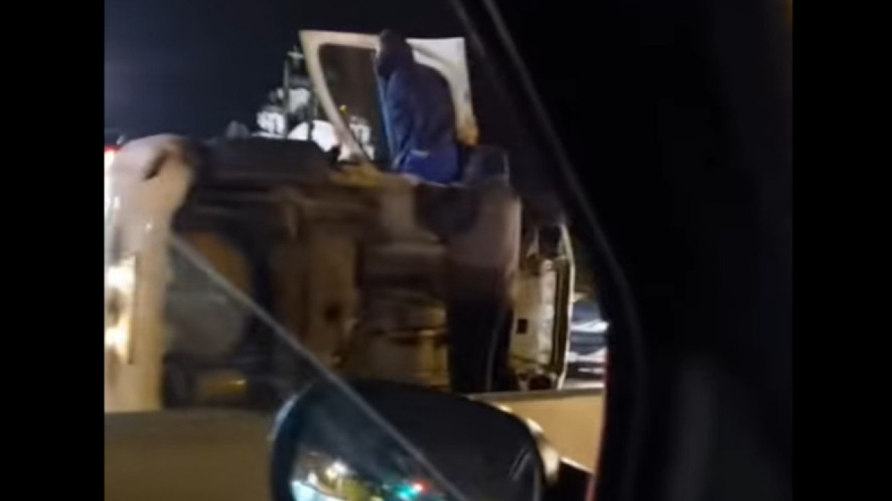 UDES U BG-u: Automobil se popeo na bankinu, pa se prevrnuo