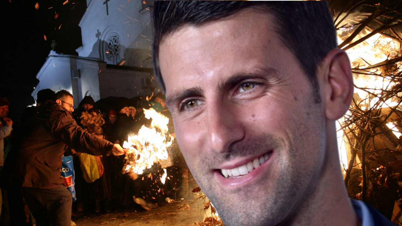 У ЦРКВИ ДОЧЕКАО БОЖИЋ: Ноле упутио емотивну поруку (ФОТО)