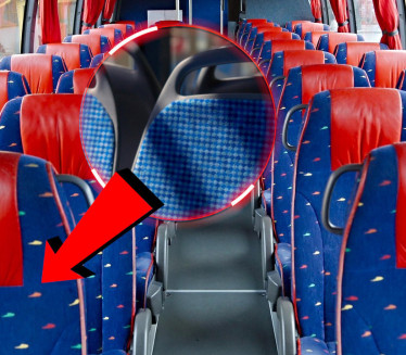 НИЈЕ СЛУЧАЈНОСТ: Ево зашто су седишта у аутобусима шарена